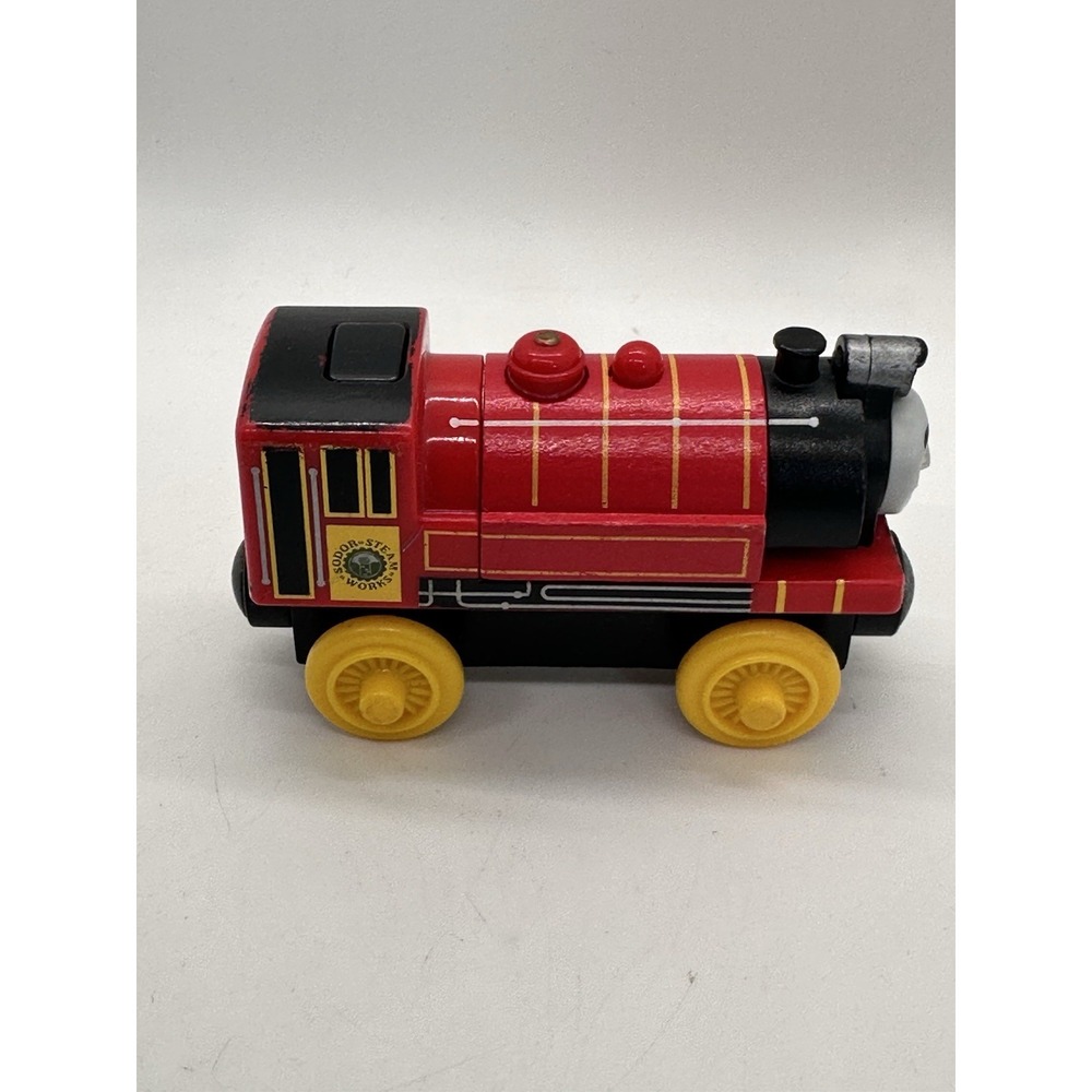 Talking Victor Wooden Train Engine Lights Up Learning Curve Thomas‎ & Friends